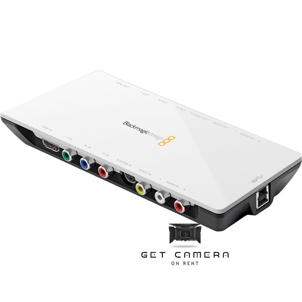 Blackmagic Intensity Shuttle USBビデオキャプチャ Blackmagic Design Intensity Shuttle for USB 3.0 | Camera On Rent